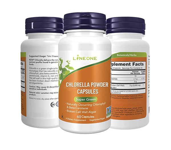 Chlorella powder HPMC Hard Capsule