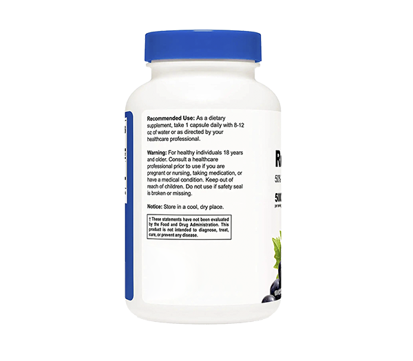 Resveratrol 500mg Capsule