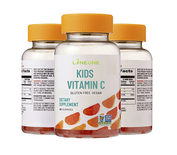 180g Pectin Kids Vit.C Gummy bears