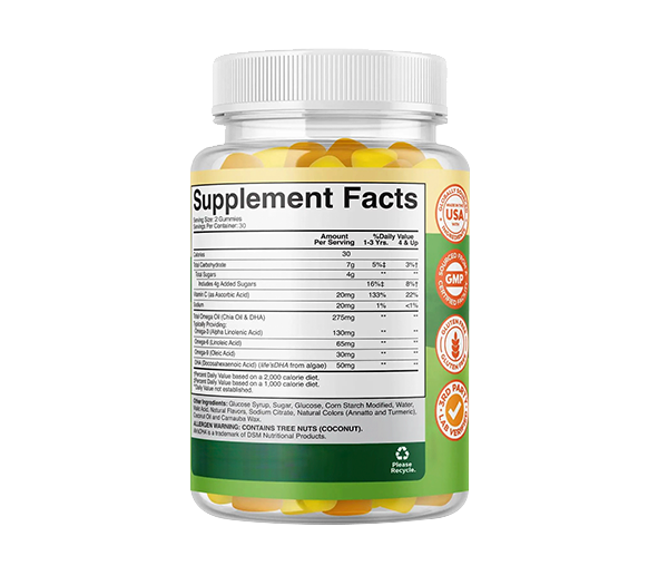 DHA Algae oil Gummies